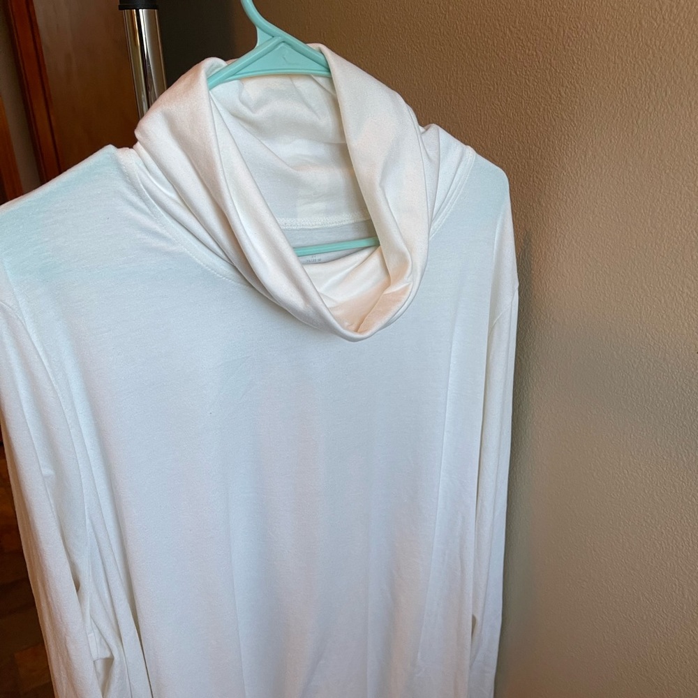 Cowl neck/turtleneck top 3x
